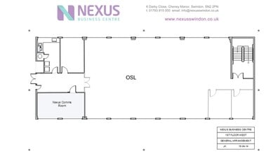 6 Darby Clos, Swindon to rent Floor Plan- Image 2 of 4
