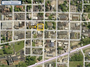 15-17 S Oak St, Union, MO - aerial  map view