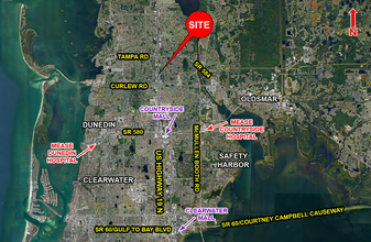 31581 Us Highway 19 N, Palm Harbor, FL - aerial  map view