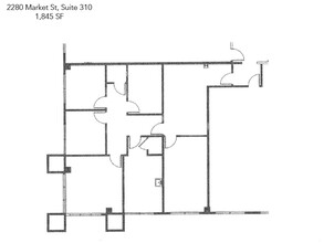 2280 Market St, Riverside, CA for rent Floor Plan- Image 1 of 1