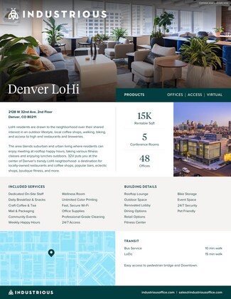 More details for 2128 W 32nd Ave, Denver, CO - Coworking for Rent