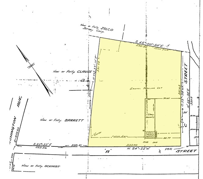 2 Avenue A, Carlstadt, NJ for rent - Plat Map - Image 2 of 2