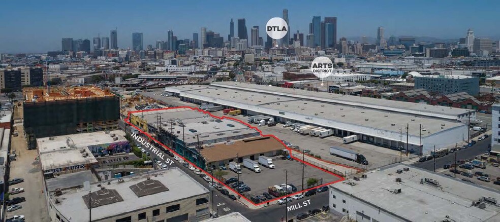 1567-1717 Industrial St, Los Angeles, CA for sale - Aerial - Image 1 of 1