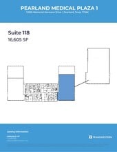 10905 Memorial Hermann Dr, Pearland, TX to rent Floor Plan- Image 2 of 2