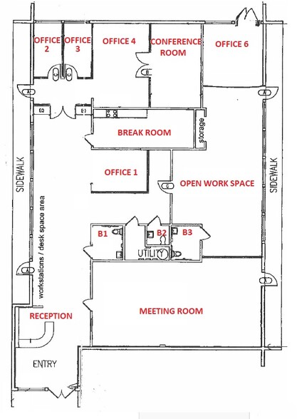 221 W State Road 434, Longwood, FL for rent - Floor Plan - Image 2 of 11