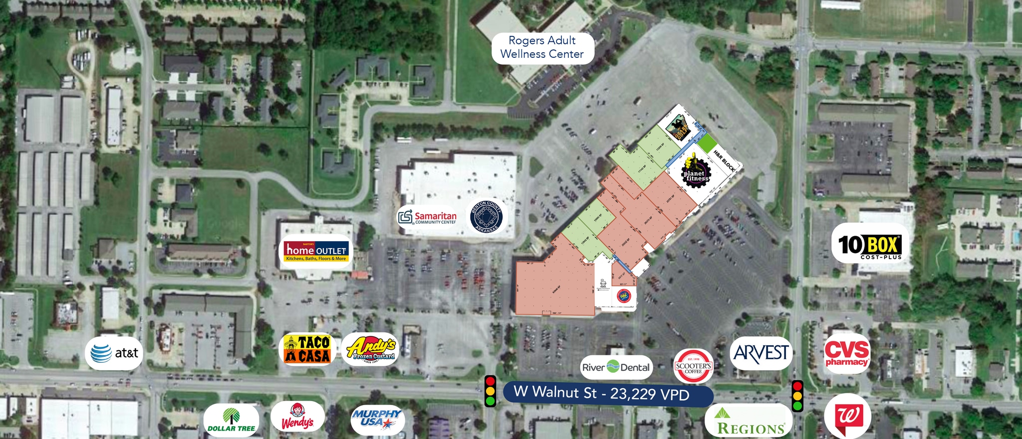 100 N Dixieland Rd, Rogers, AR for sale Building Photo- Image 1 of 1