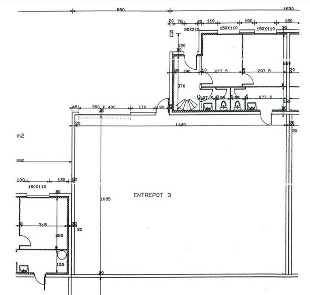 Light Industrial in Genas to rent - Floor Plan - Image 2 of 2