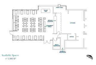 1817 Indianapolis Blvd, Whiting, IN for rent Floor Plan- Image 2 of 3