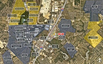 I-35 & Bebee Rd, Kyle, TX - aerial  map view - Image1