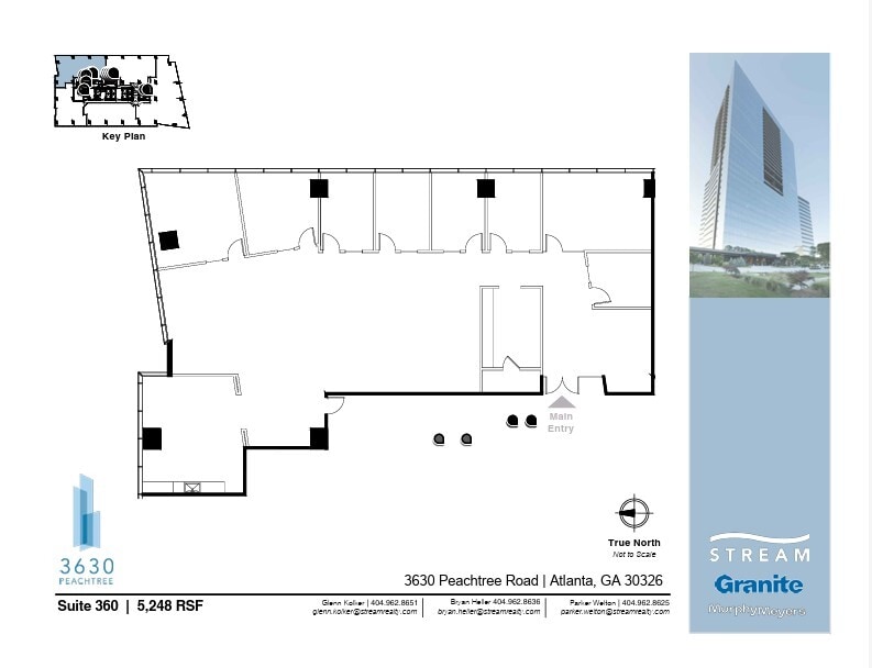3630 Peachtree Rd NE, Atlanta, GA to rent Floor Plan- Image 1 of 1