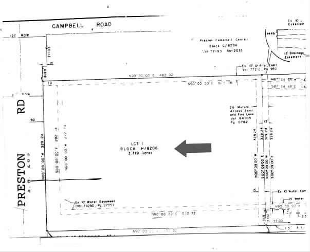 17000 Preston Rd, Dallas, TX for sale - Plat Map - Image 2 of 26