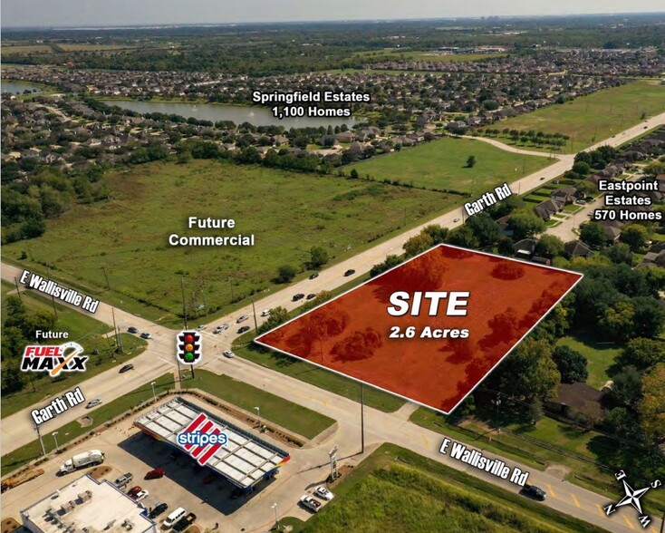 Garth & Wallisville Rd, Baytown, TX for sale - Primary Photo - Image 1 of 3