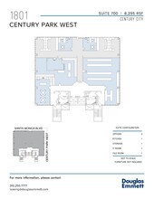 1801 Century Park W, Los Angeles, CA for rent Floor Plan- Image 1 of 1