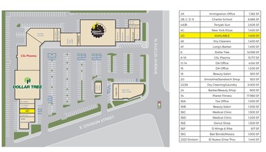 2-36 N Euclid Ave, National City, CA for rent Site Plan- Image 1 of 1