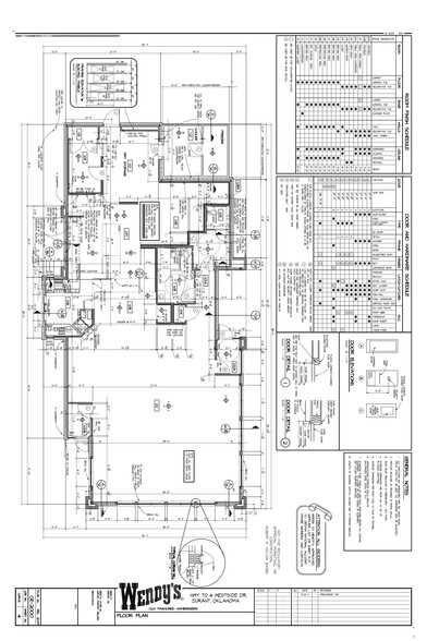 2420 W Main St, Durant, OK for rent - Floor Plan - Image 2 of 3