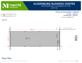 1393 Progress Way, Eldersburg, MD for rent Floor Plan- Image 1 of 2