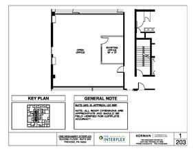 1 Neshaminy Interplex, Trevose, PA for rent Floor Plan- Image 1 of 2