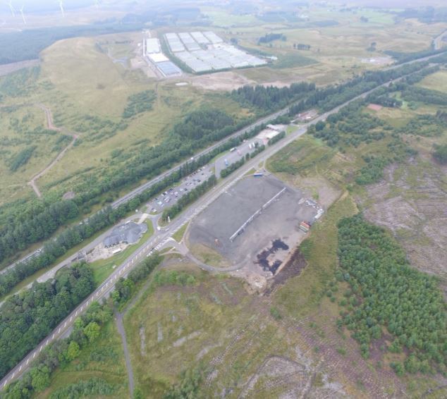 Happendon Wood, Douglas for sale - Aerial - Image 1 of 1