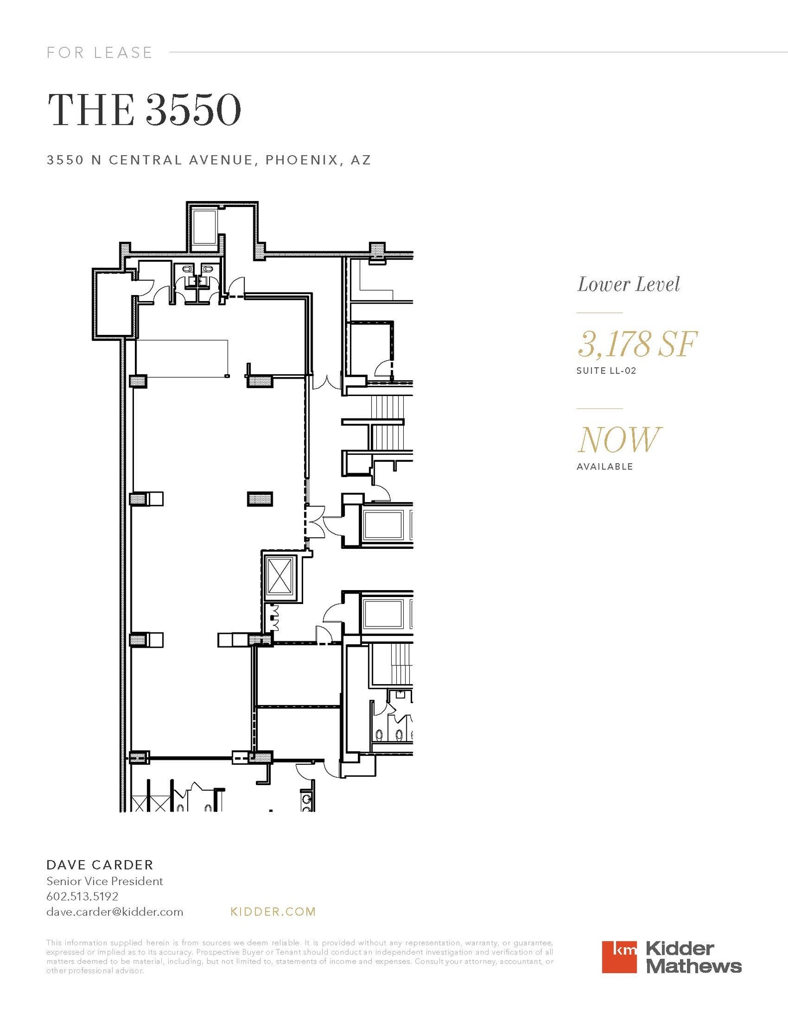 3550 N Central Ave, Phoenix, AZ to rent Floor Plan- Image 1 of 1