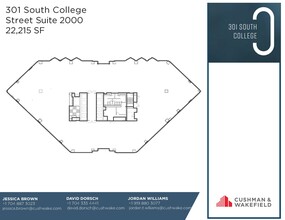 301 S College St, Charlotte, NC for rent Floor Plan- Image 1 of 1