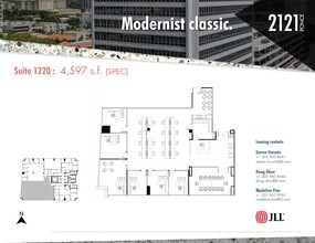 2121 Ponce de Leon Blvd, Coral Gables, FL for rent Site Plan- Image 2 of 2