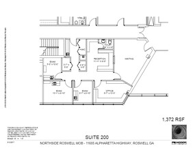 11685 Alpharetta Hwy, Roswell, GA for rent Site Plan- Image 1 of 1