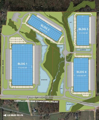 More details for 0 Cassville White Rd, White, GA - Industrial for Rent