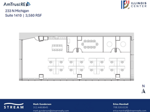 233 N Michigan Ave, Chicago, IL for rent Floor Plan- Image 1 of 1