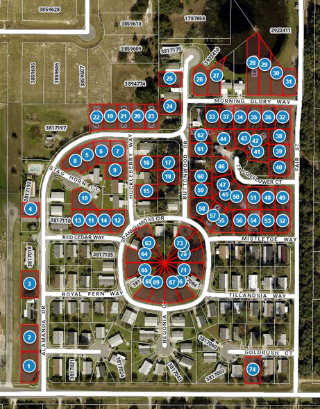 25001 Alamanda Dr, Astatula, FL for sale - Plat Map - Image 1 of 1