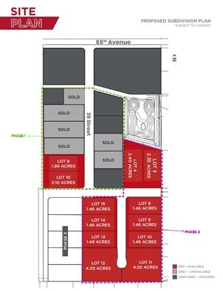 More details for 65 ave 39 St, Leduc, AB - Land for Rent