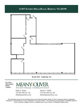 11495 Sunset Hills Rd, Reston, VA for rent Floor Plan- Image 1 of 1