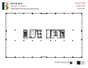 11405 N Community House Rd, Charlotte, NC for rent Floor Plan- Image 1 of 1