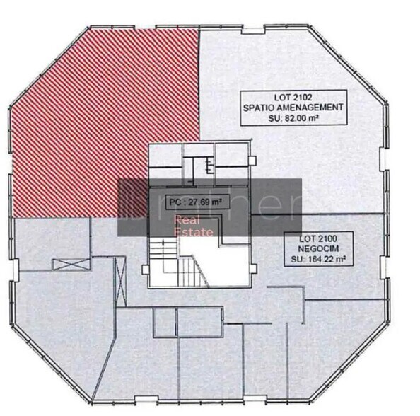 Office in Bruges to rent - Floor Plan - Image 2 of 2