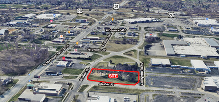 4101 S Main St, South Bend, IN - aerial  map view - Image1