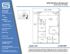 1010 Northern Blvd, Great Neck, NY for rent Floor Plan- Image 1 of 1