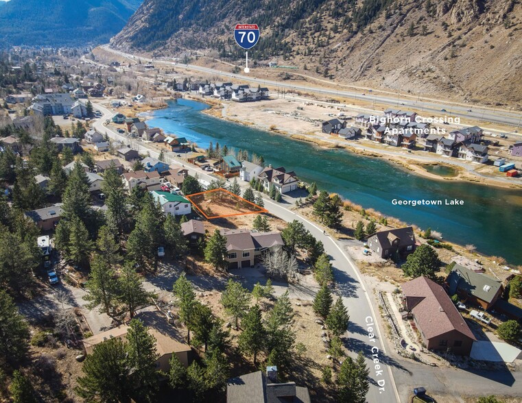 Clear Creek Drive, Georgetown, CO for sale - Aerial - Image 3 of 8