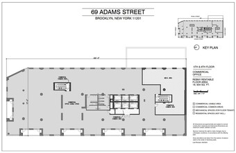 69 Adams St, Brooklyn, NY for rent Floor Plan- Image 1 of 8