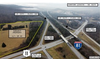 More details for Interstate 81 Exit 195, Lexington, VA - Land for Sale