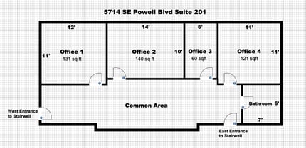 5714-5718 SE Powell Blvd, Portland, OR for rent Building Photo- Image 1 of 5