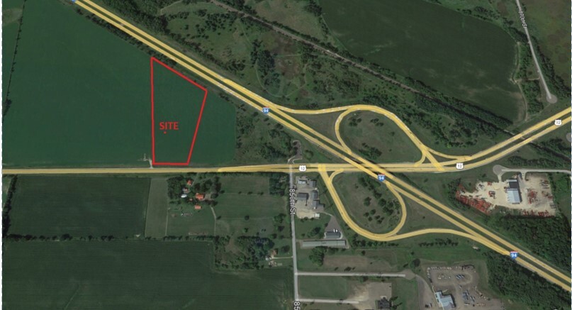 Land in Elk Mound, WI for sale - Aerial - Image 1 of 3