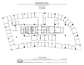 18111 Preston Rd, Dallas, TX for rent Site Plan- Image 1 of 1