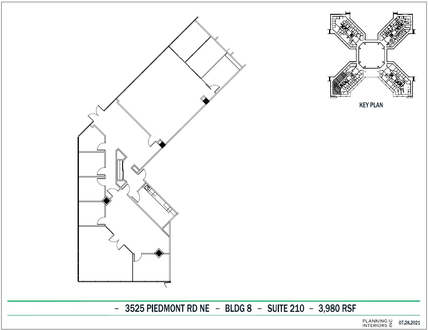 3495 Piedmont Rd NE, Atlanta, GA to rent Floor Plan- Image 1 of 2