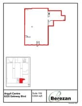6325 Gateway Blvd NW, Edmonton, AB to rent Floor Plan- Image 1 of 1