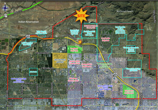 NWC N Recker Road & Loop 202 Fwy, Mesa, AZ - aerial  map view