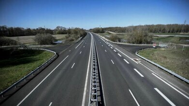 Villejust, ESS - Aerial map view