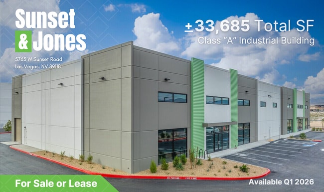 More details for 5765 W Sunset Rd, Las Vegas, NV - Industrial for Sale