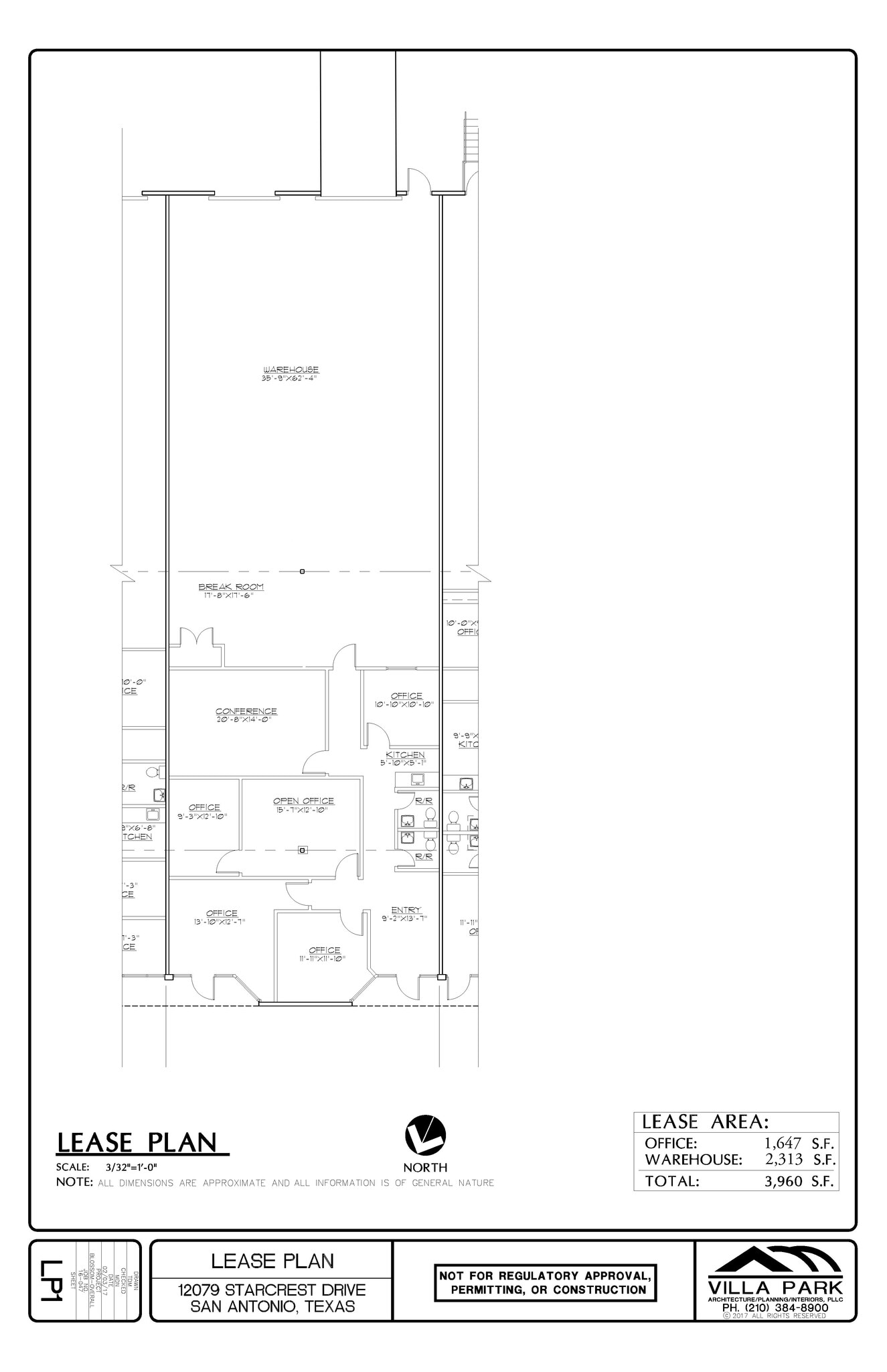 12005-12095 Starcrest Dr, San Antonio, TX for rent Floor Plan- Image 1 of 1