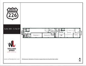 226 S Wabash Ave, Chicago, IL for rent Floor Plan- Image 1 of 1