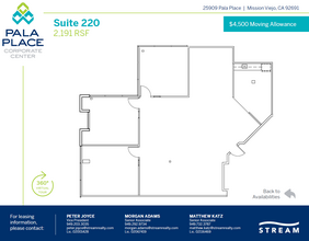 25909 Pala Pl, Mission Viejo, CA for rent Floor Plan- Image 1 of 11