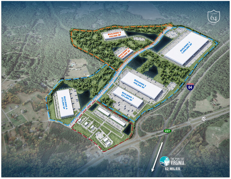 275 Old Stage Rd, Toano, VA for rent - Site Plan - Image 2 of 2